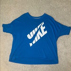 Nike Blue Short Sleeve Tee, Medium